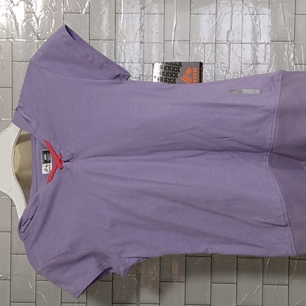 Girls Purple Top  RBX Active Girls NWT shirt sz M 10/12